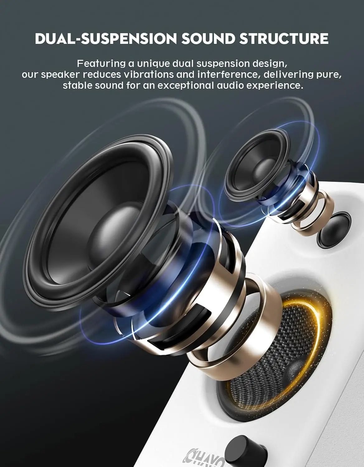OHAYO 60W Computer Speakers fo - Pc Gaming Fullset recension och pris