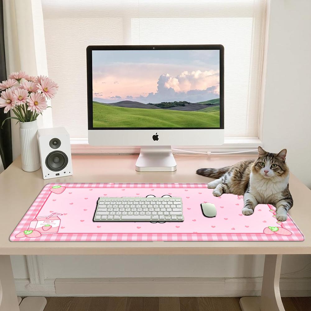Pink Strawberry Milk Bunny Pla - Pc Gaming Pink recension och pris