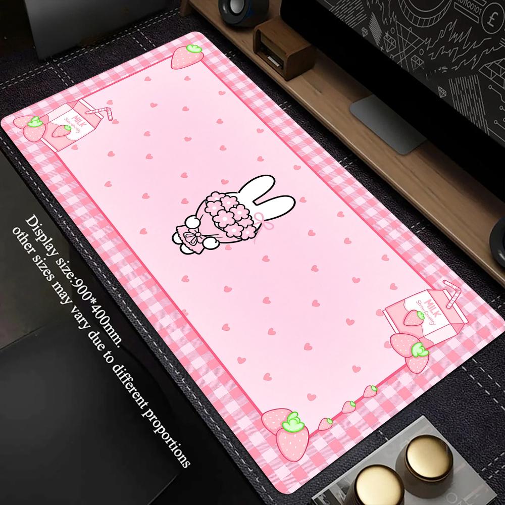 Pink Strawberry Milk Bunny Pla - Pc Gaming Pink recension och pris