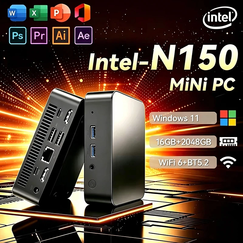 NEW Mini PC Windows 11 Intel N - Pc Gaming Intel recension och pris